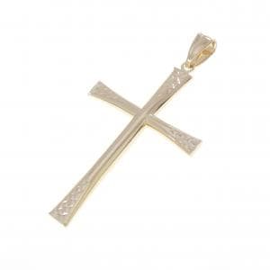 K18YG クロス ペンダント