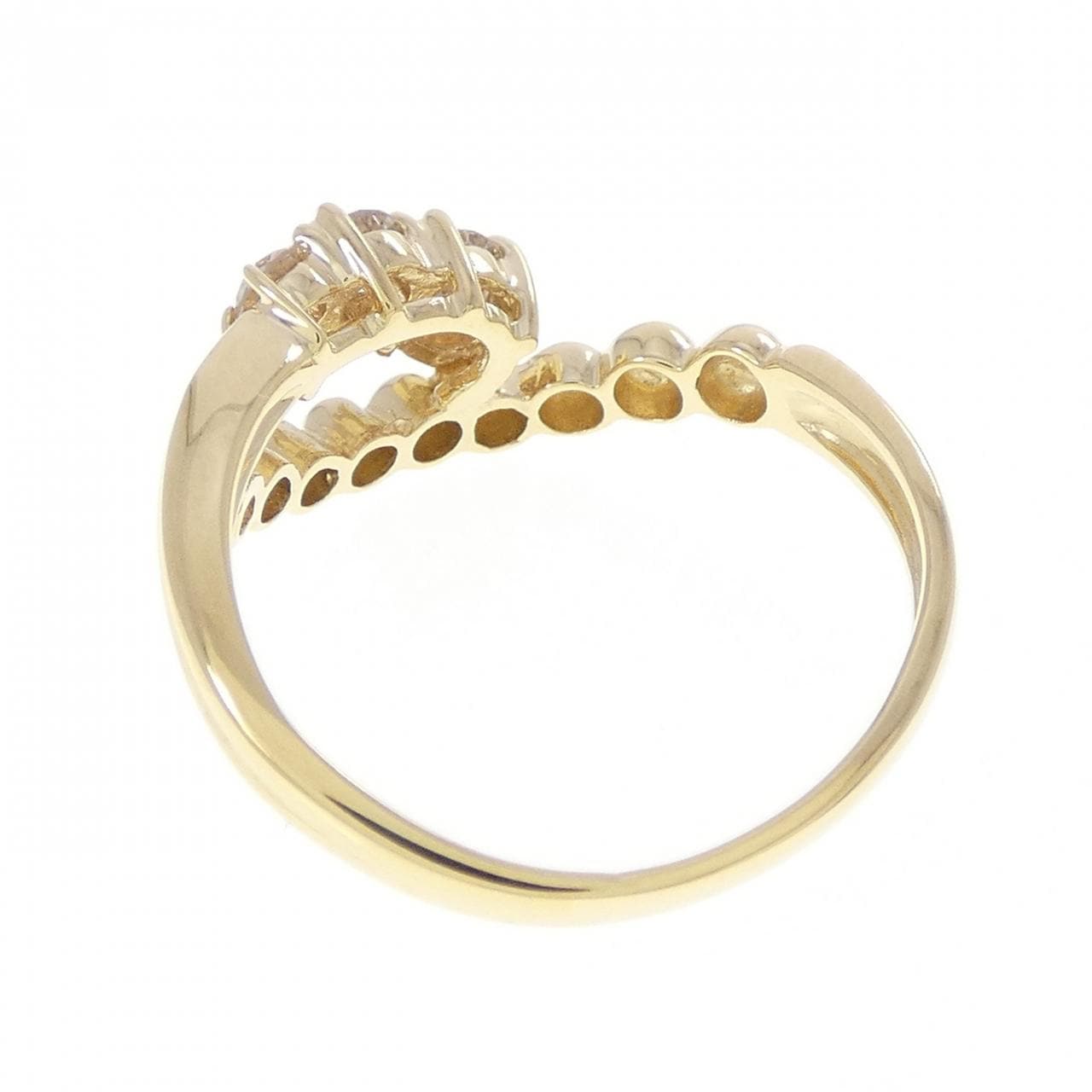 K18YG ダイヤモンド リング 0.30CT