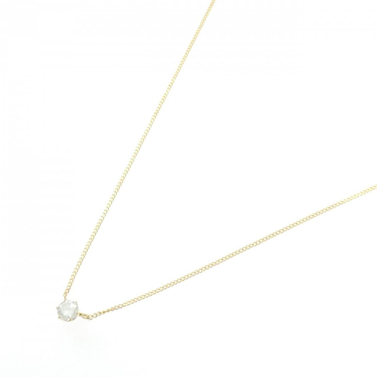 K18YG ダイヤモンド ネックレス 0.20CT