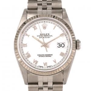 ROLEX Datejust 16234 SSxWG Automatic W number