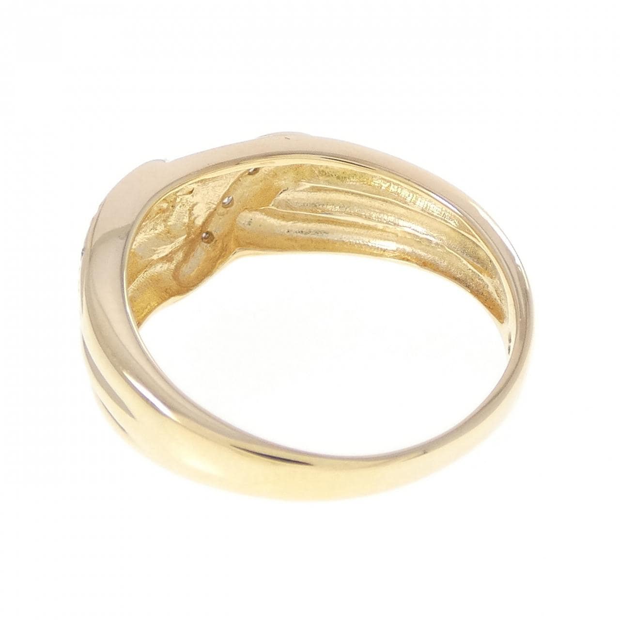 K18YG ダイヤモンド リング 0.05CT