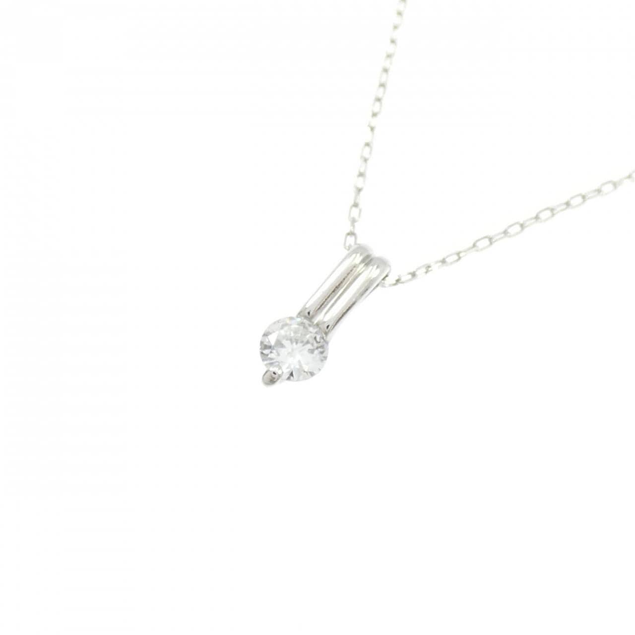 PT900/PT850 ダイヤモンド ネックレス 0.08CT