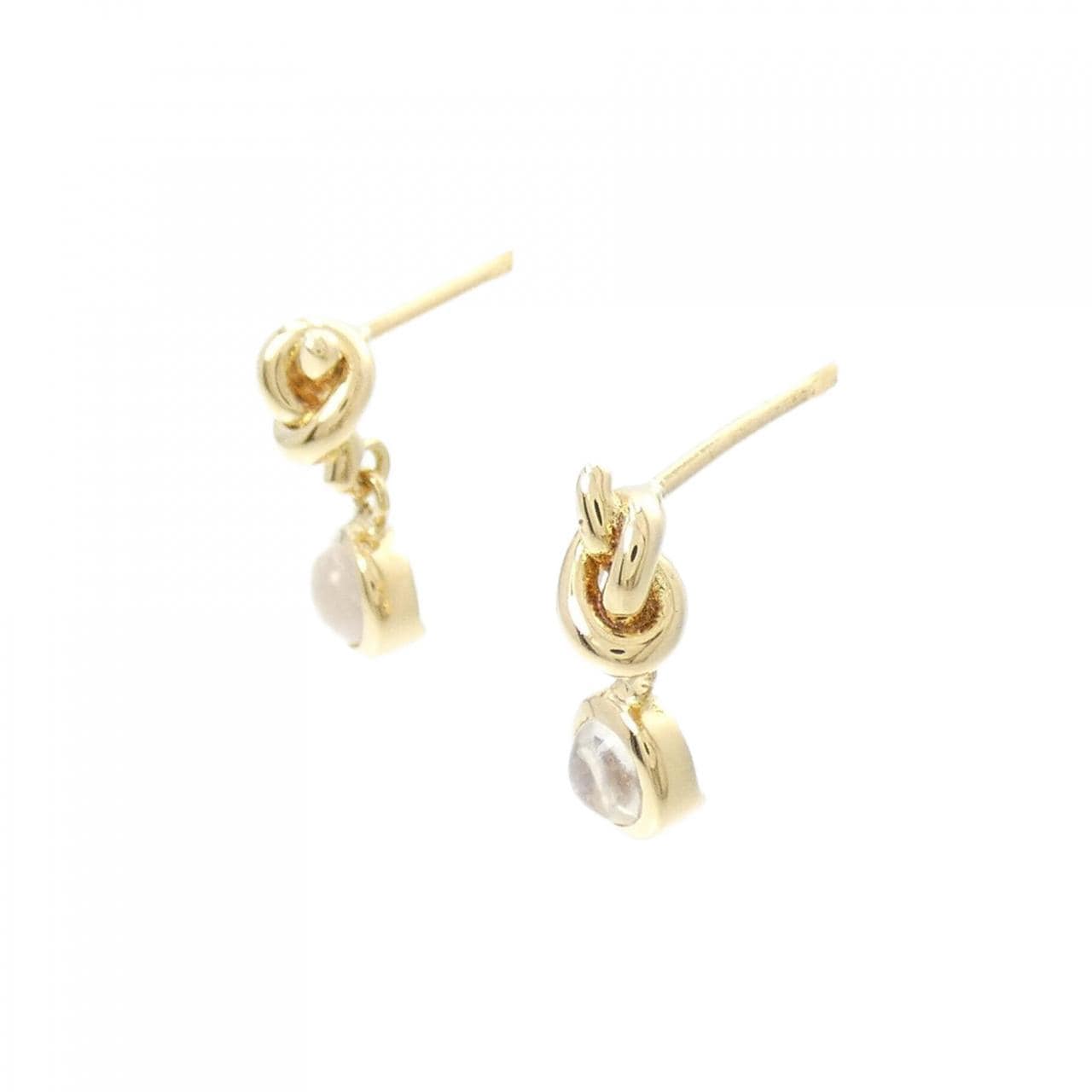 Moonstone earrings