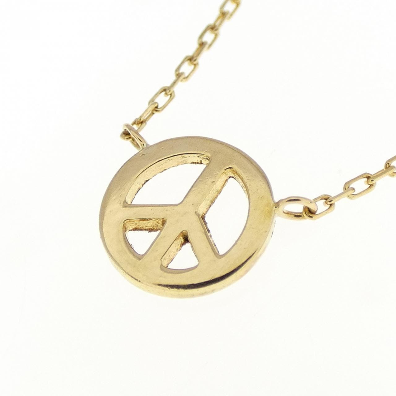 K18YG necklace