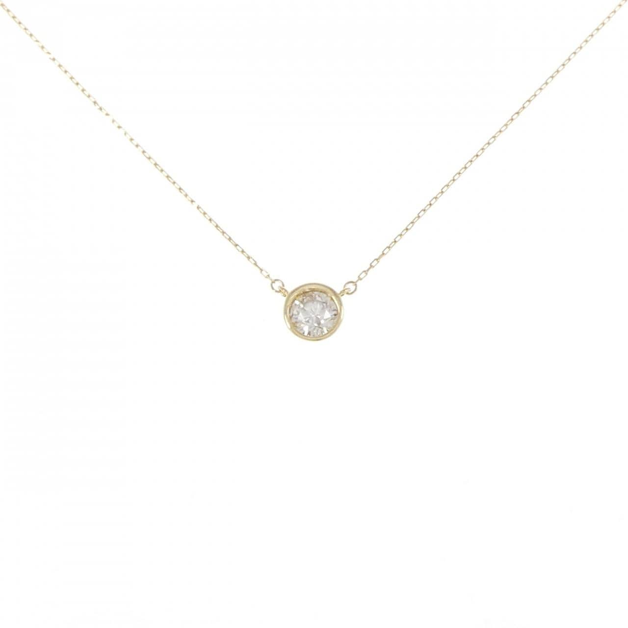K18YG ダイヤモンド ネックレス 0.30CT