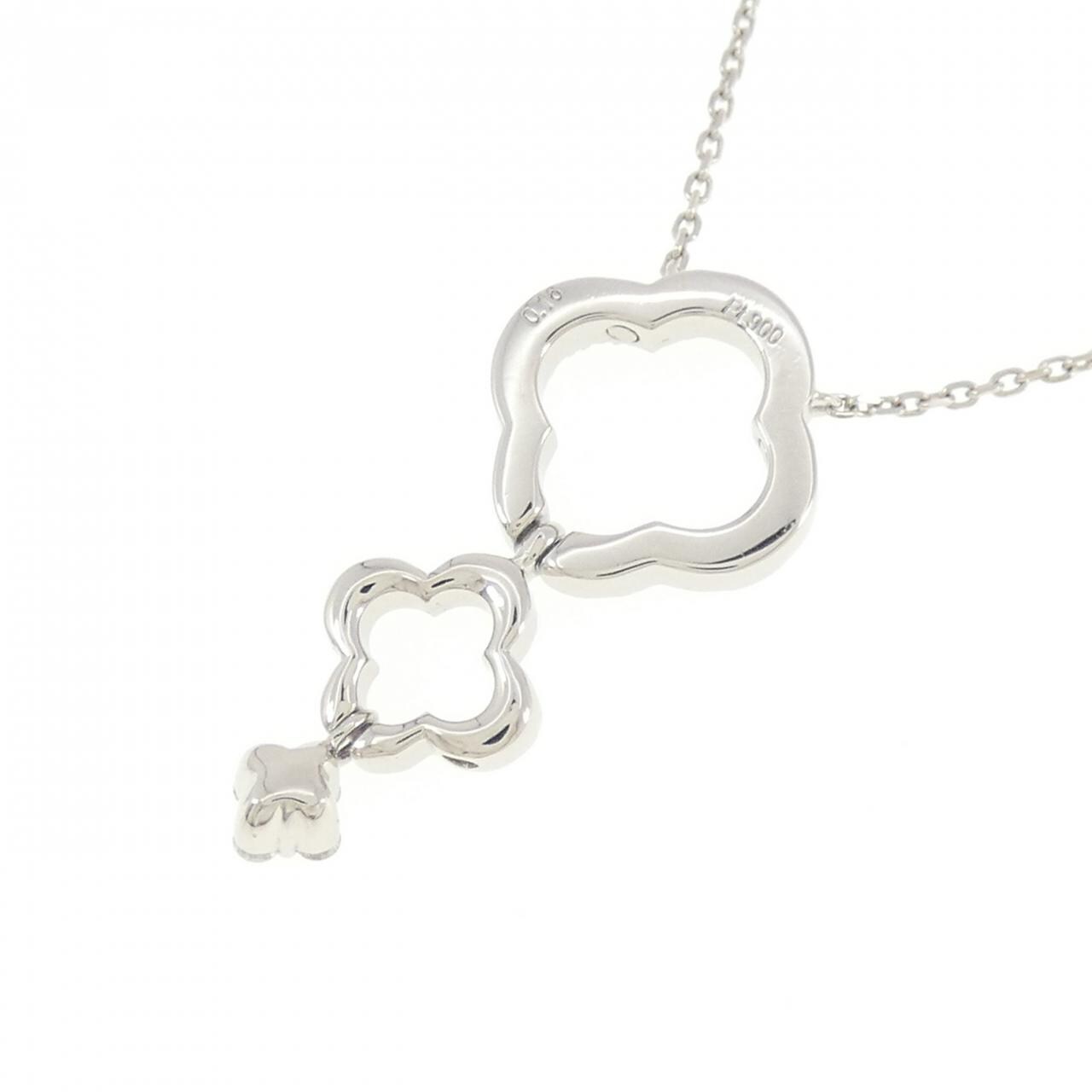 PT900/PT850 ダイヤモンド ネックレス 0.16CT