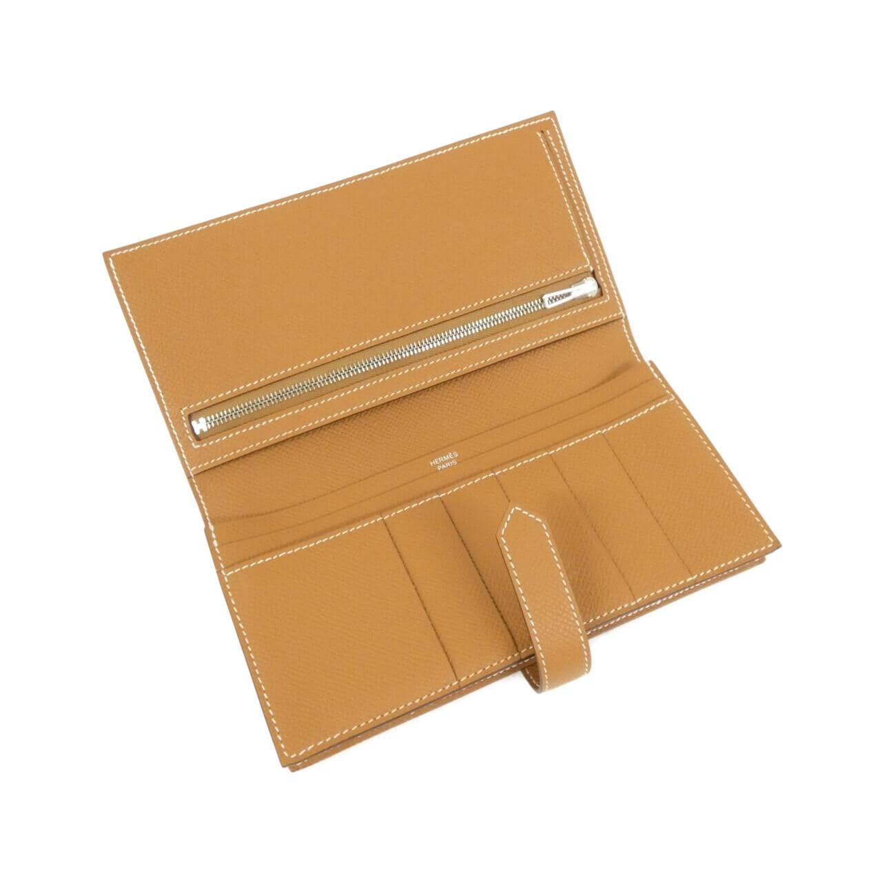 HERMES Bearn Soufflé 039785CK Wallet