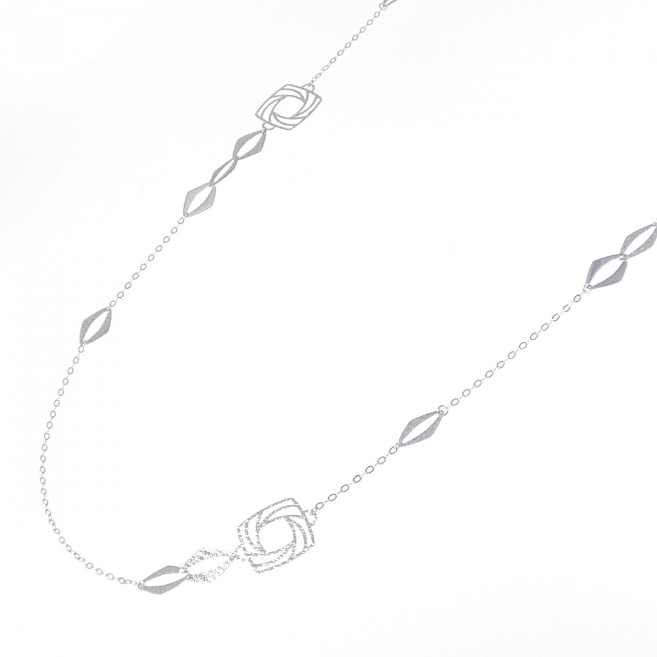 K18WG necklace