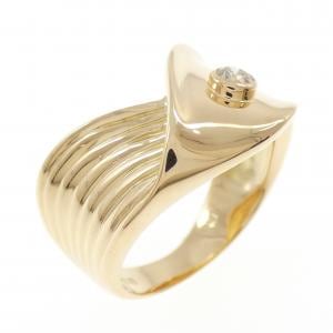 K18YG ダイヤモンド リング 0.11CT