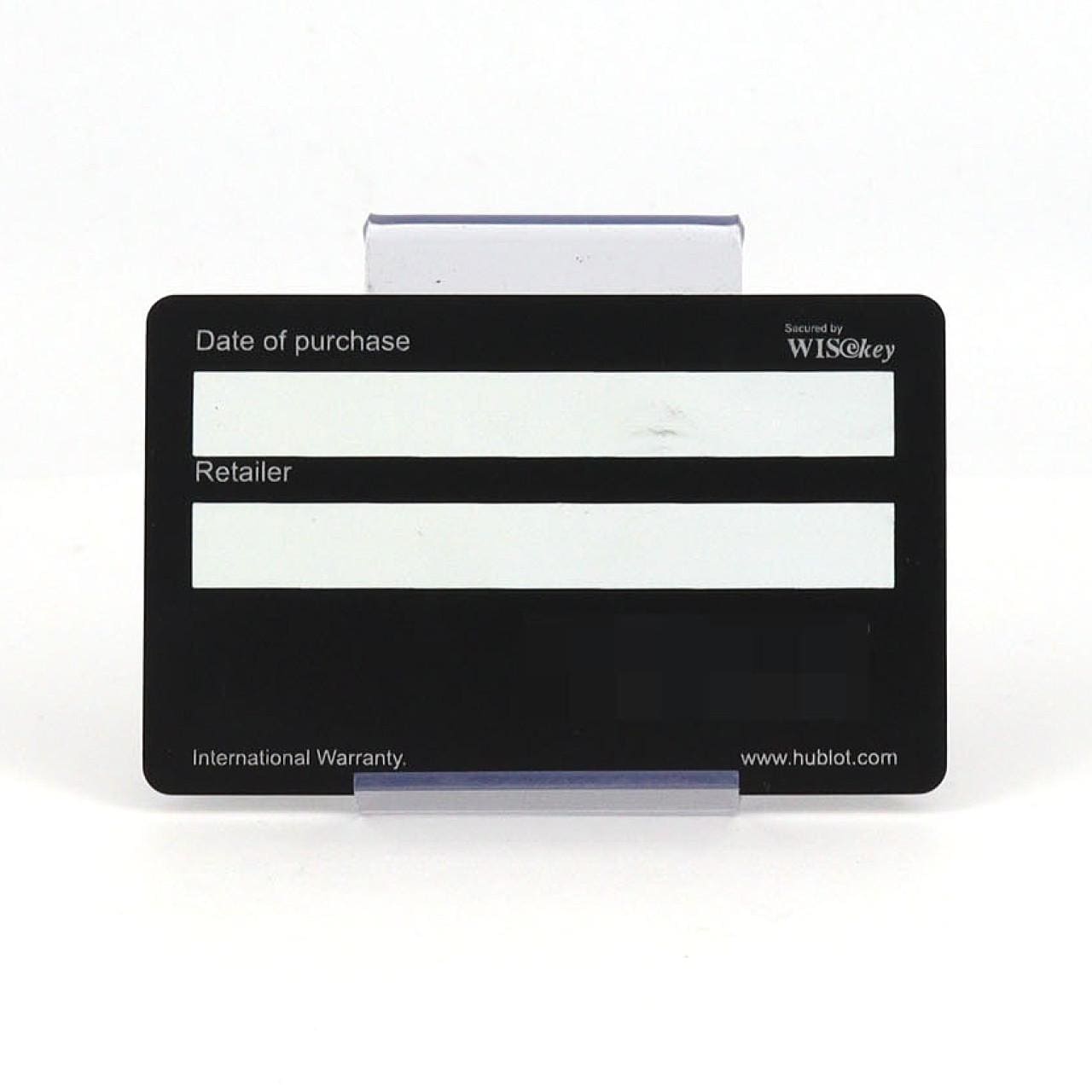 ウブロ クラシックフュージョンチタニウムブルー 511.NX.7170.LR TI 自動巻