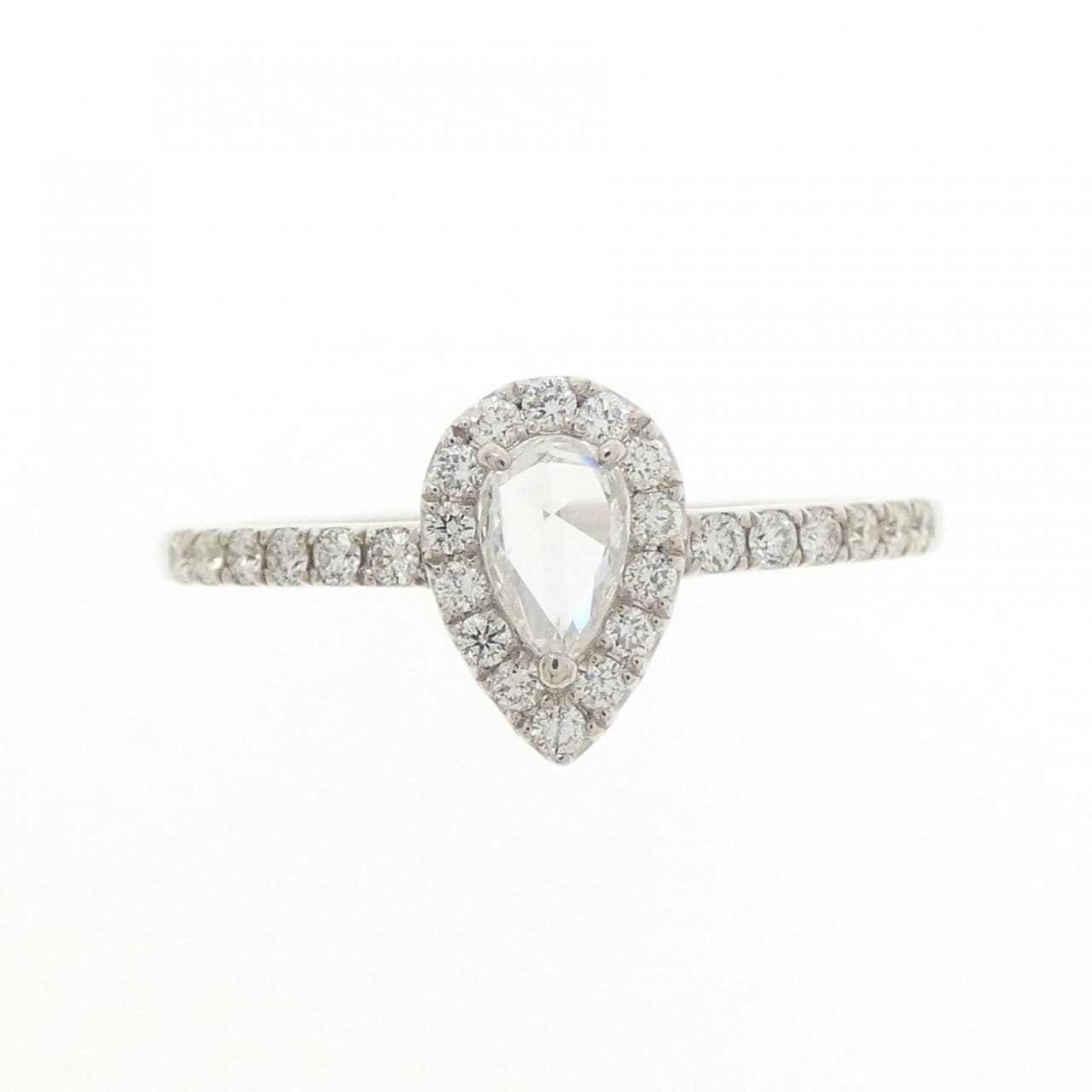 PT950 ダイヤモンド リング 0.16CT