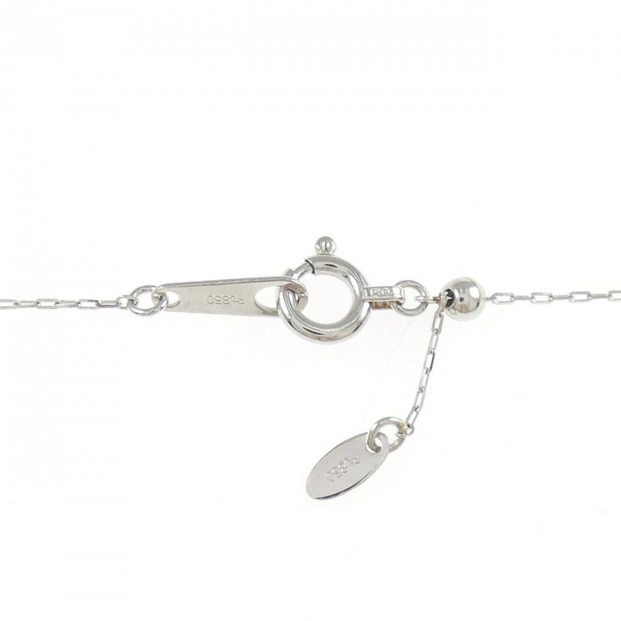PT950/PT850 ダイヤモンド ネックレス 0.26CT