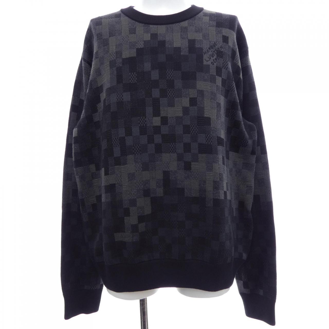 ルイヴィトン LOUIS VUITTON ダモフラージュ ジャカードプルオーバー HSN92WTMJ ニット