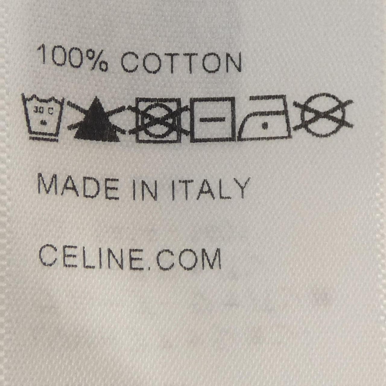 セリーヌ CELINE CELINEプリント クロップドTシャツ 2X761671Q Tシャツ