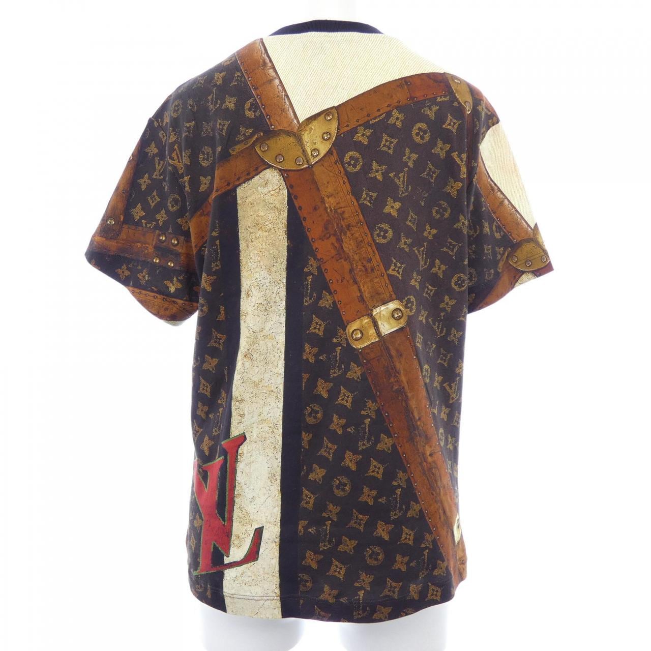 ルイヴィトン LOUIS VUITTON LV トランク･モチーフ FRJT89QVR Tシャツ