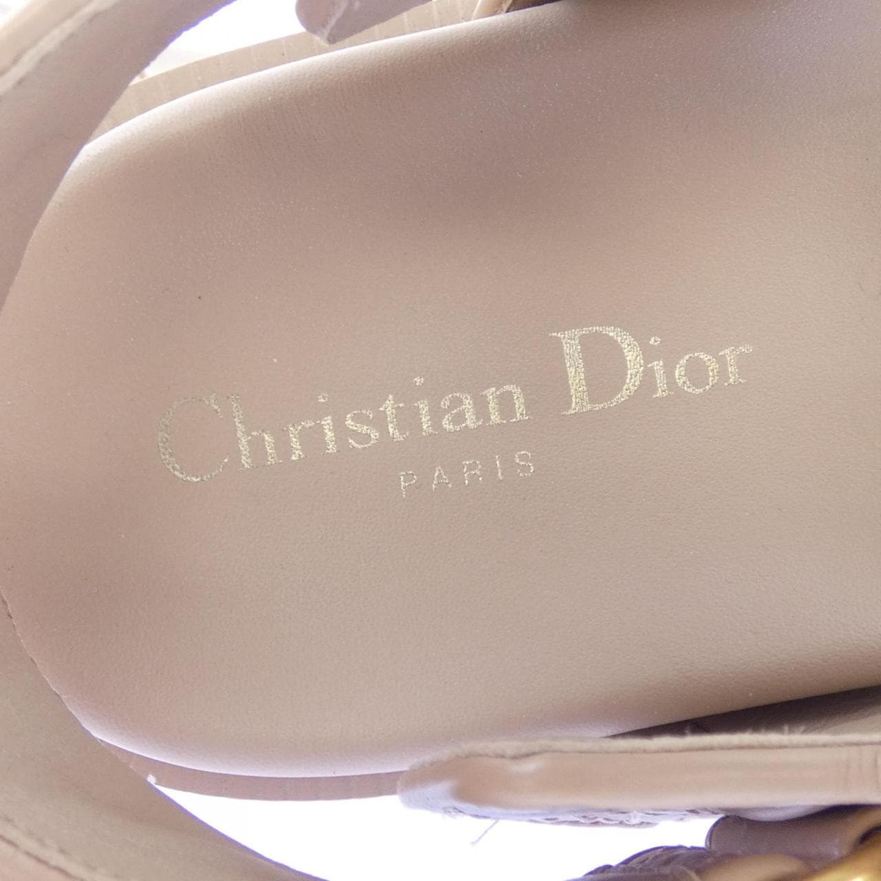 クリスチャンディオール CHRISTIAN DIOR DIORACT カナージュキルティング KCO005CQC サンダル