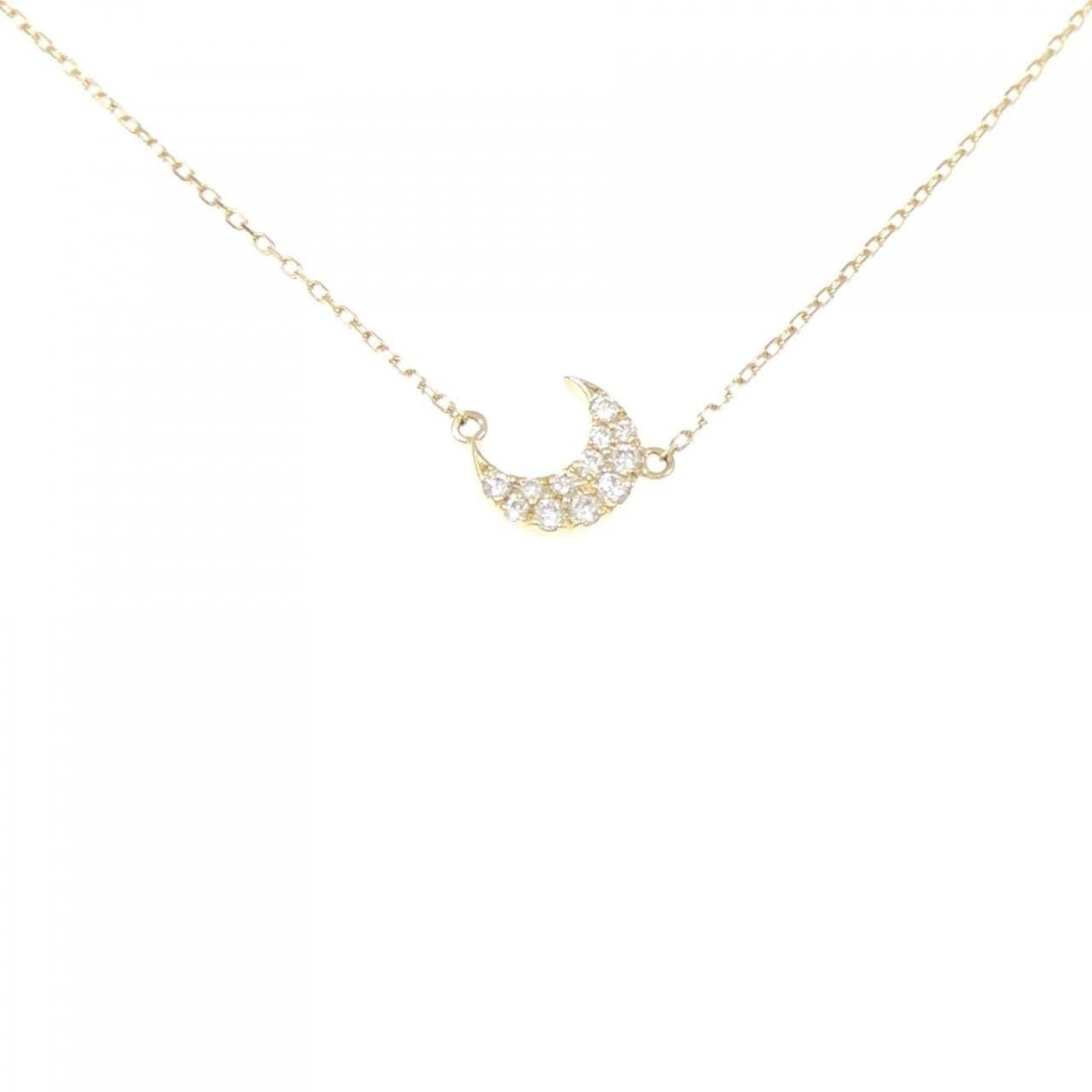 アーカー ムーン ダイヤモンド ネックレス 0.05CT