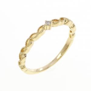 K18YG ダイヤモンド リング 0.01CT