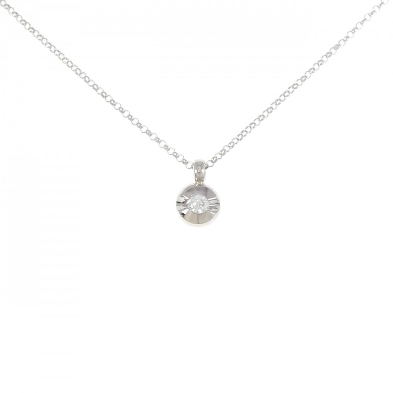 PT ダイヤモンド ネックレス 0.08CT