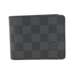 LOUIS VUITTON Damier Graphite Portefeuille Slender N63261 Billfold