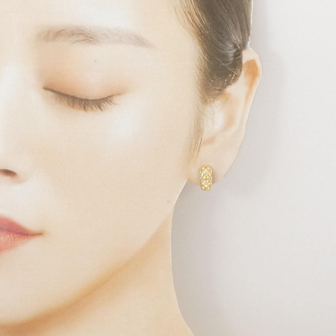 K18YG ダイヤモンド イヤリング 0.20CT