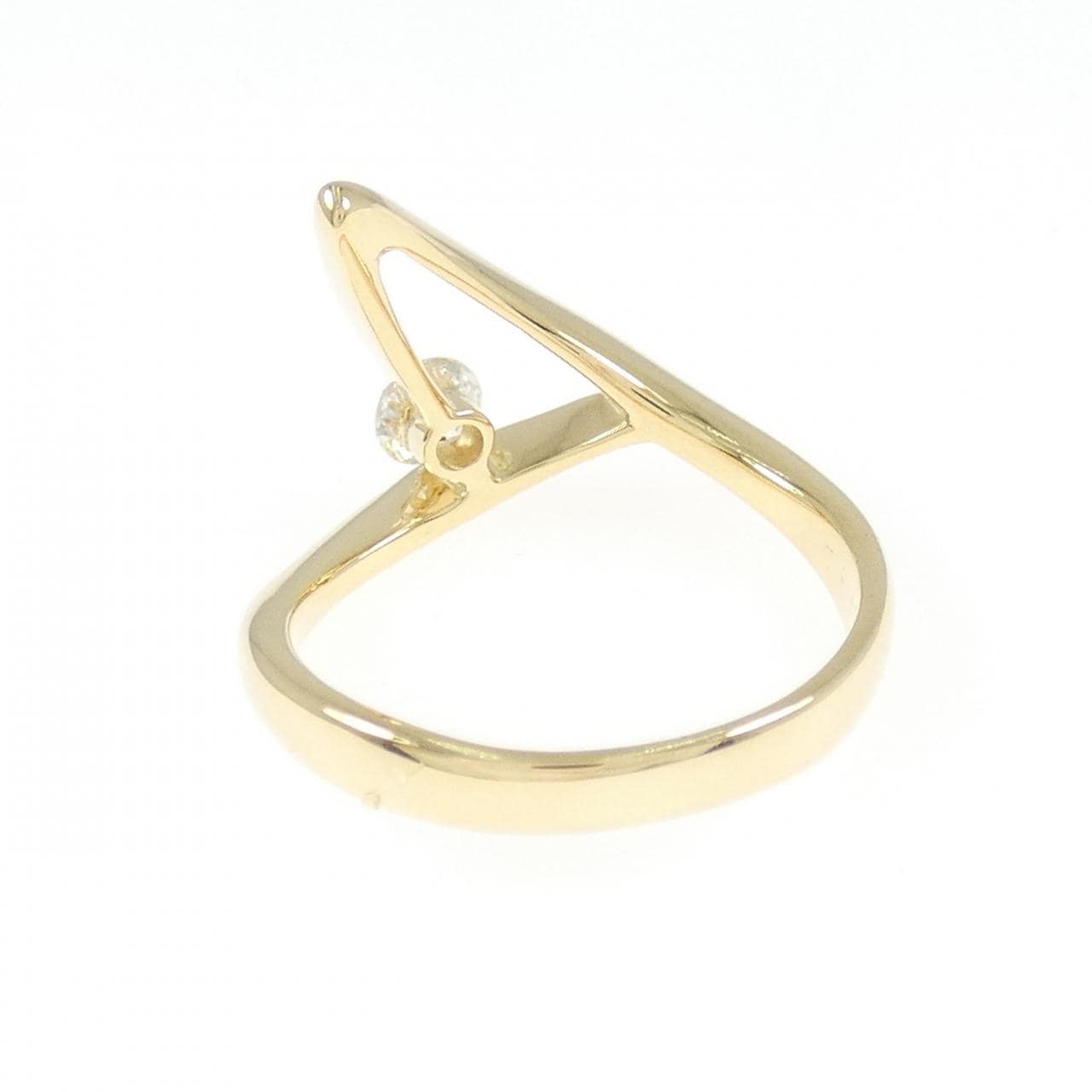 K18YG ダイヤモンド リング 0.21CT