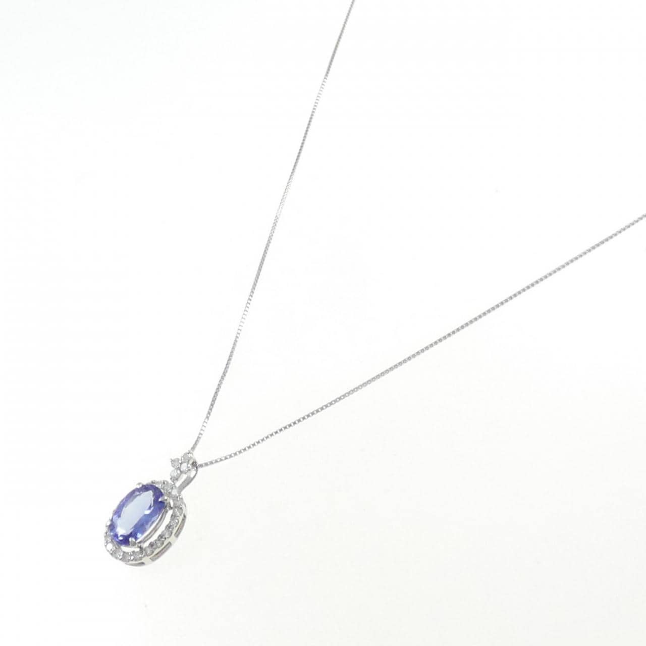 PT900/PT850坦桑石項鍊 1.60CT
