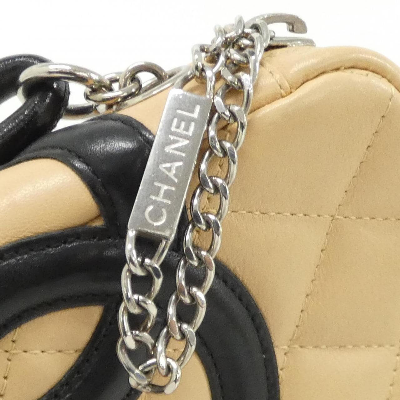 【ヴィンテージ】シャネル カンボン ライン 25175 ショルダーバッグ