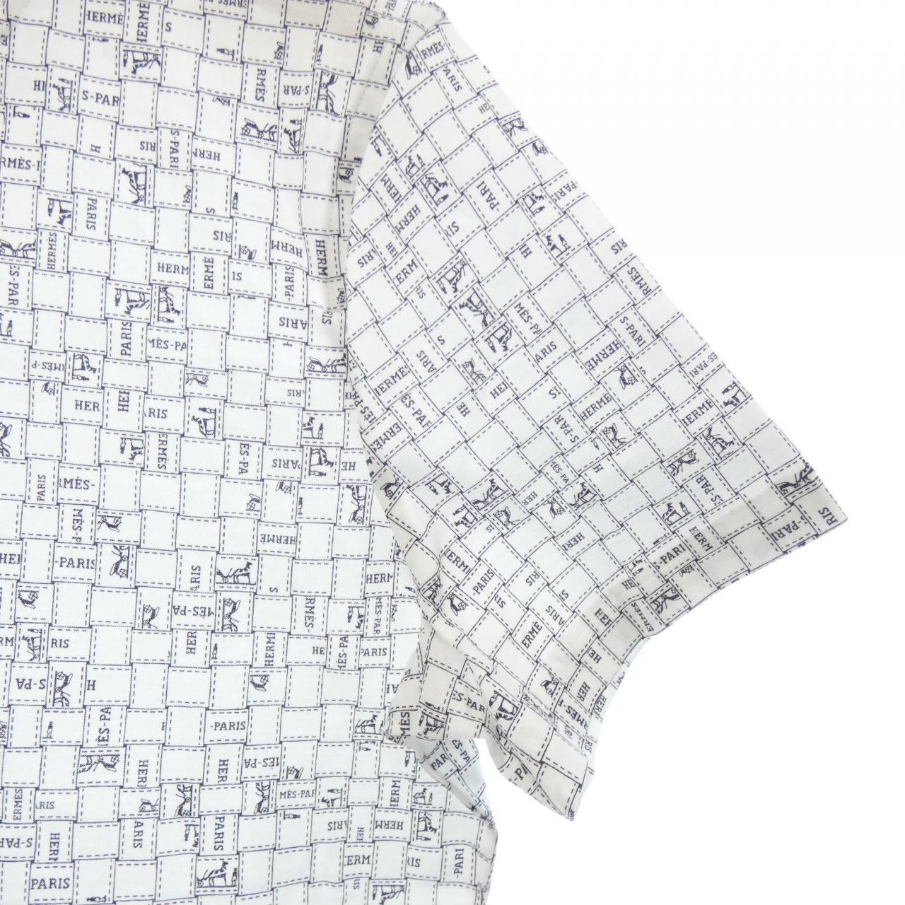 エルメス HERMES BOLDUC AU CARRE ボルデュックチェック 5E4645DK Tシャツ