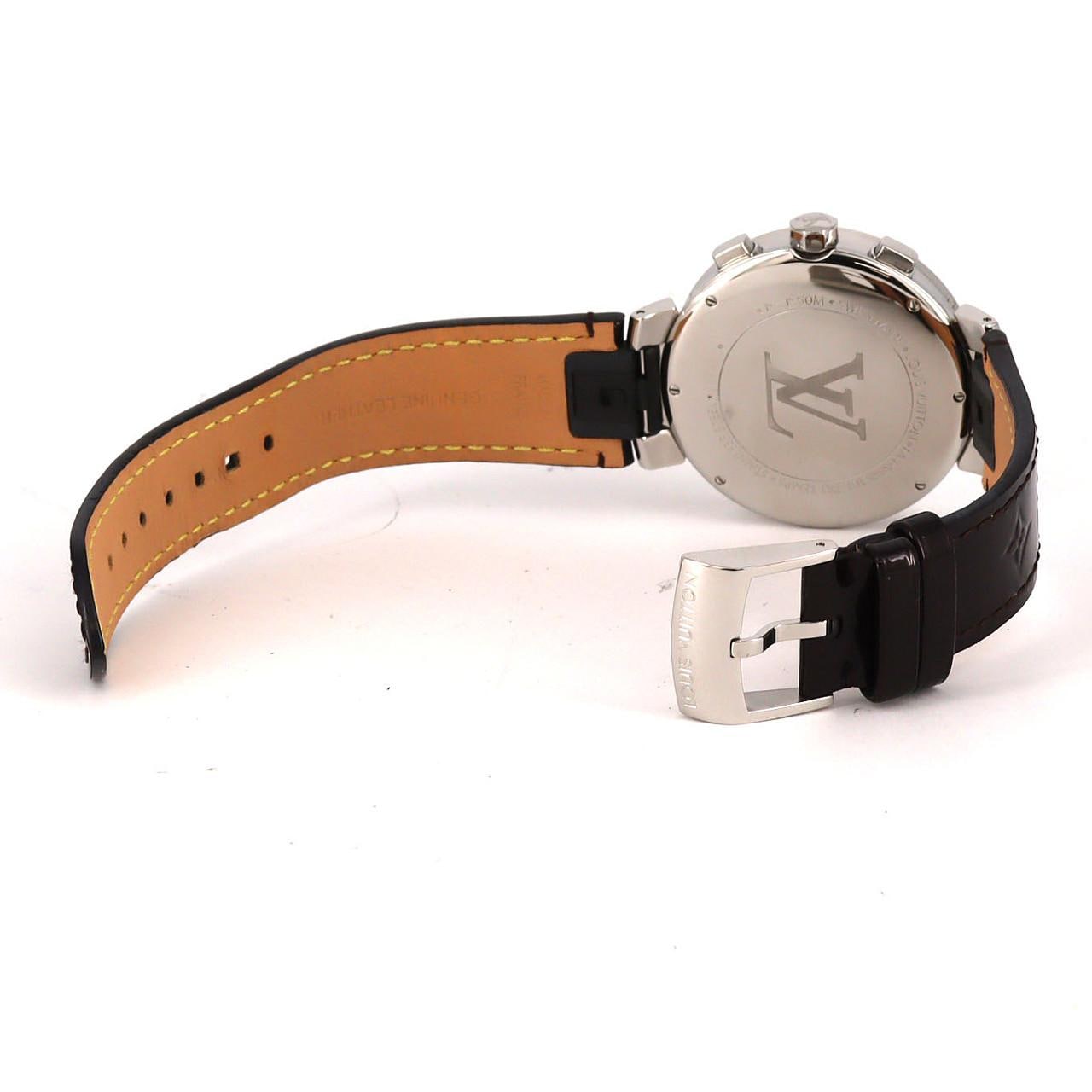 ルイヴィトン タンブールムーンスターGMクロノグラフ Q8D10 SS クォーツ