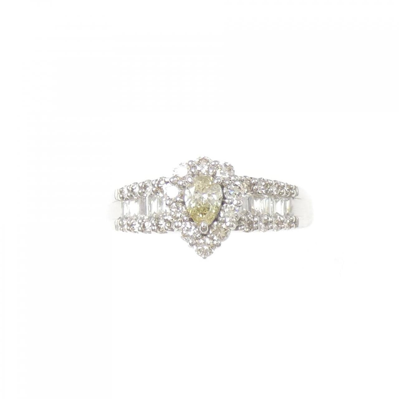 PT900钻石戒指 0.70克拉