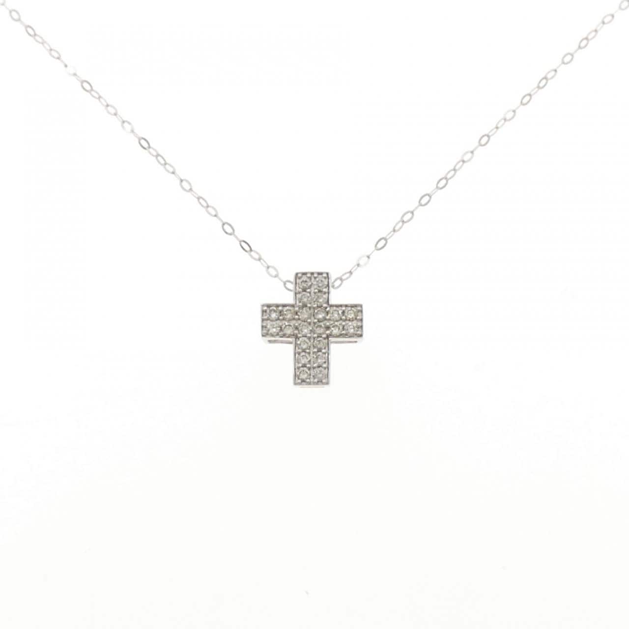 ジーエスティービー ダイヤモンド ネックレス 0.20CT