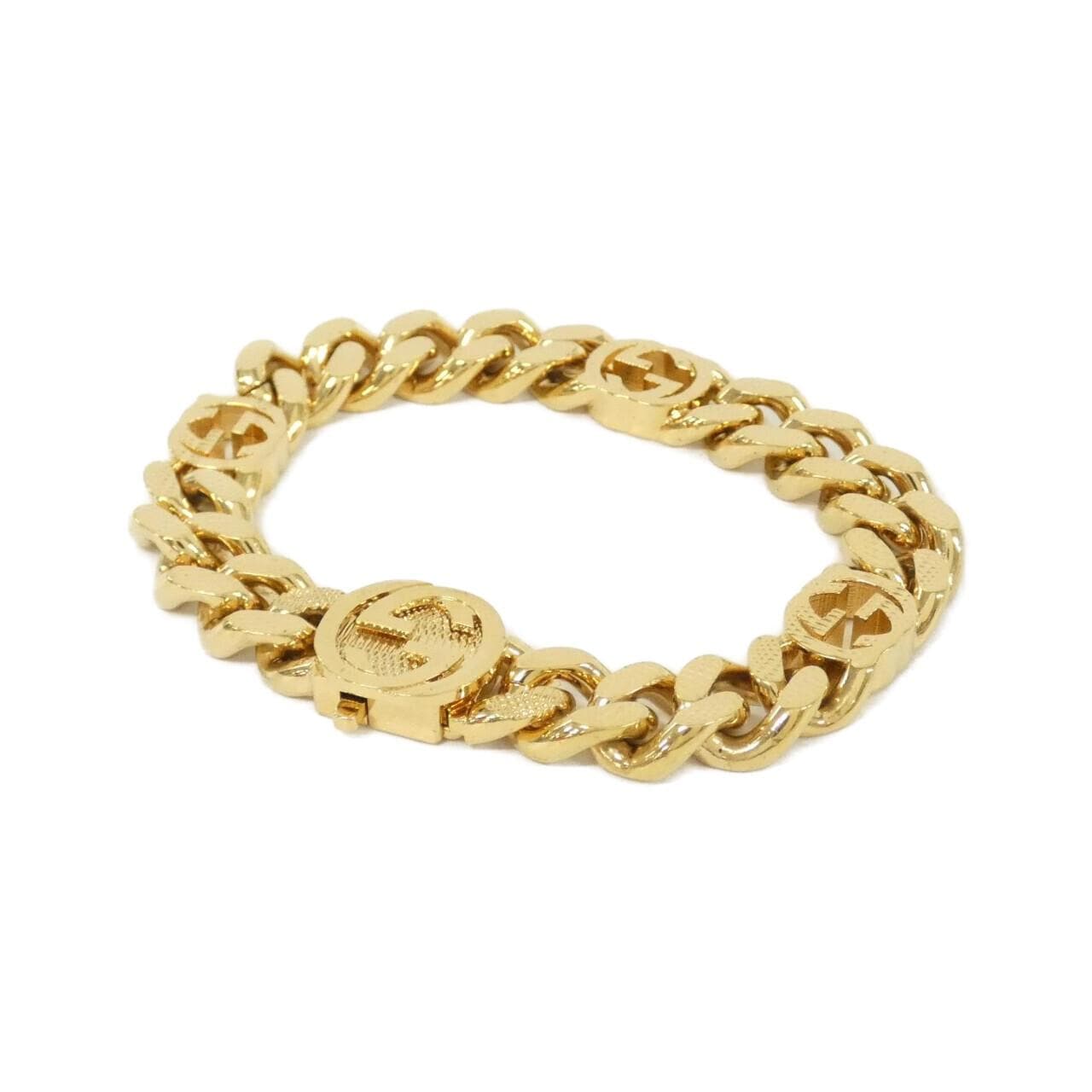 グッチ GUCCI INTERLOCKING 675758 I4600 ブレスレット