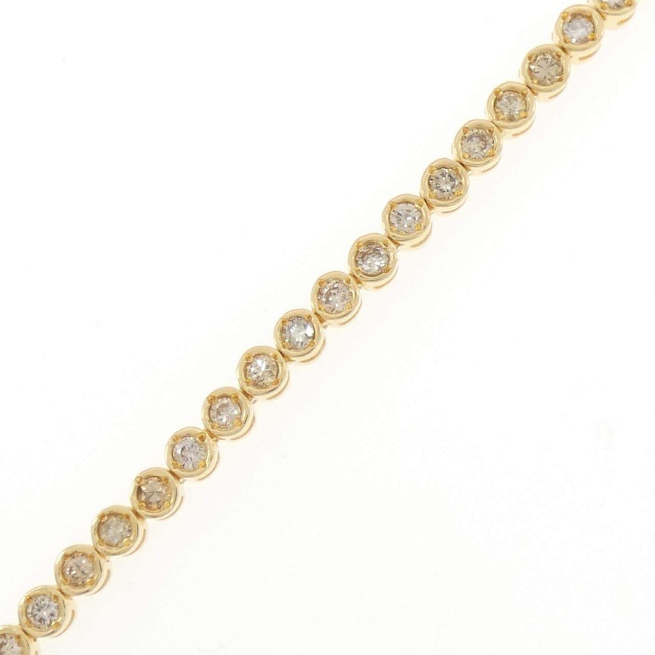 K18YG ダイヤモンド ブレスレット 2.05CT