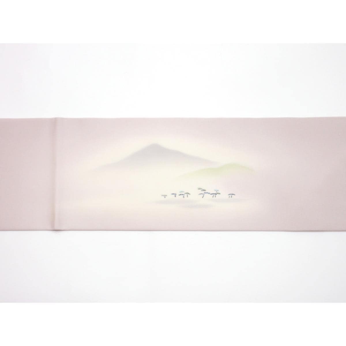 【未使用品】名古屋帯　二代目上野為二　塩瀬染帯