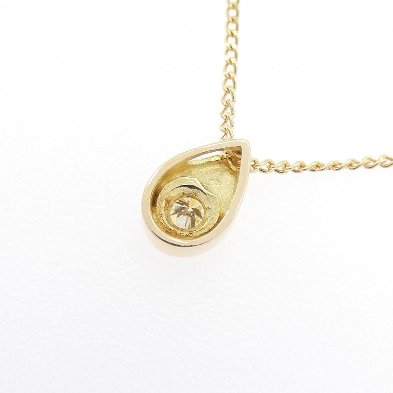 K18YG ダイヤモンド ネックレス 0.05CT
