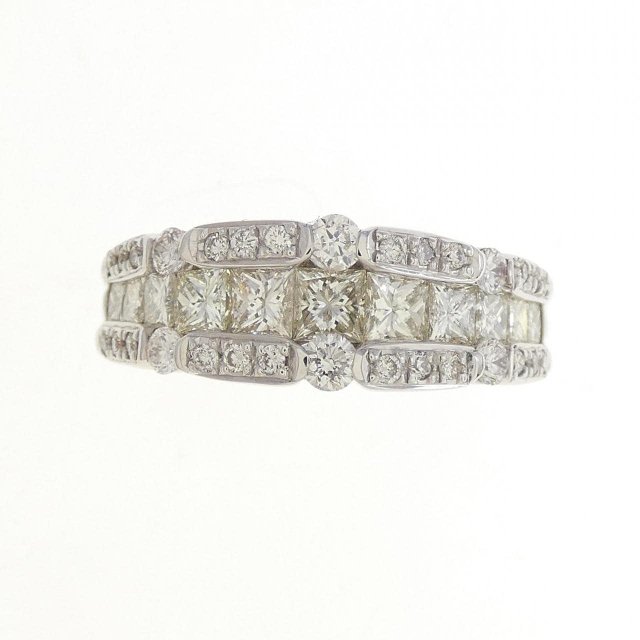 K18WG ダイヤモンド リング 1.50CT