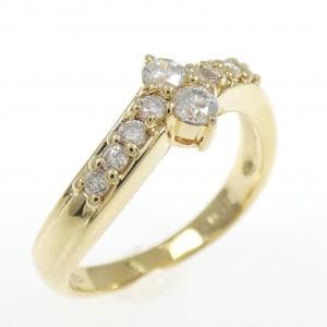 K18YG ダイヤモンド リング 0.31CT