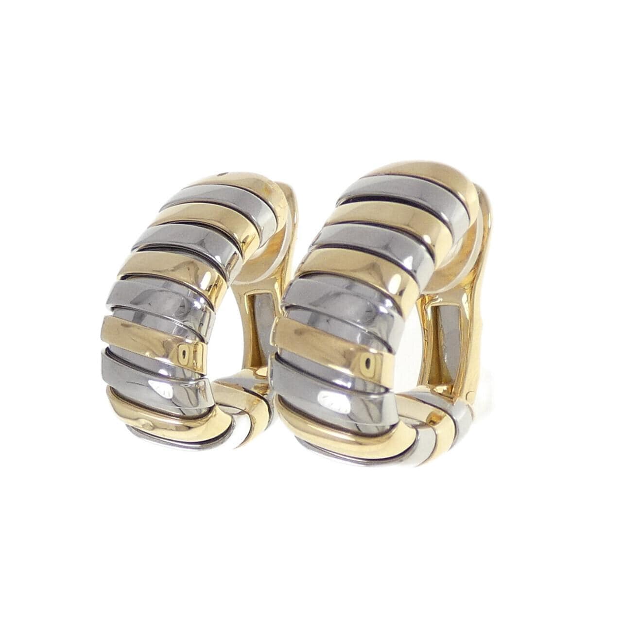 BVLGARI 750YG/ST耳夹