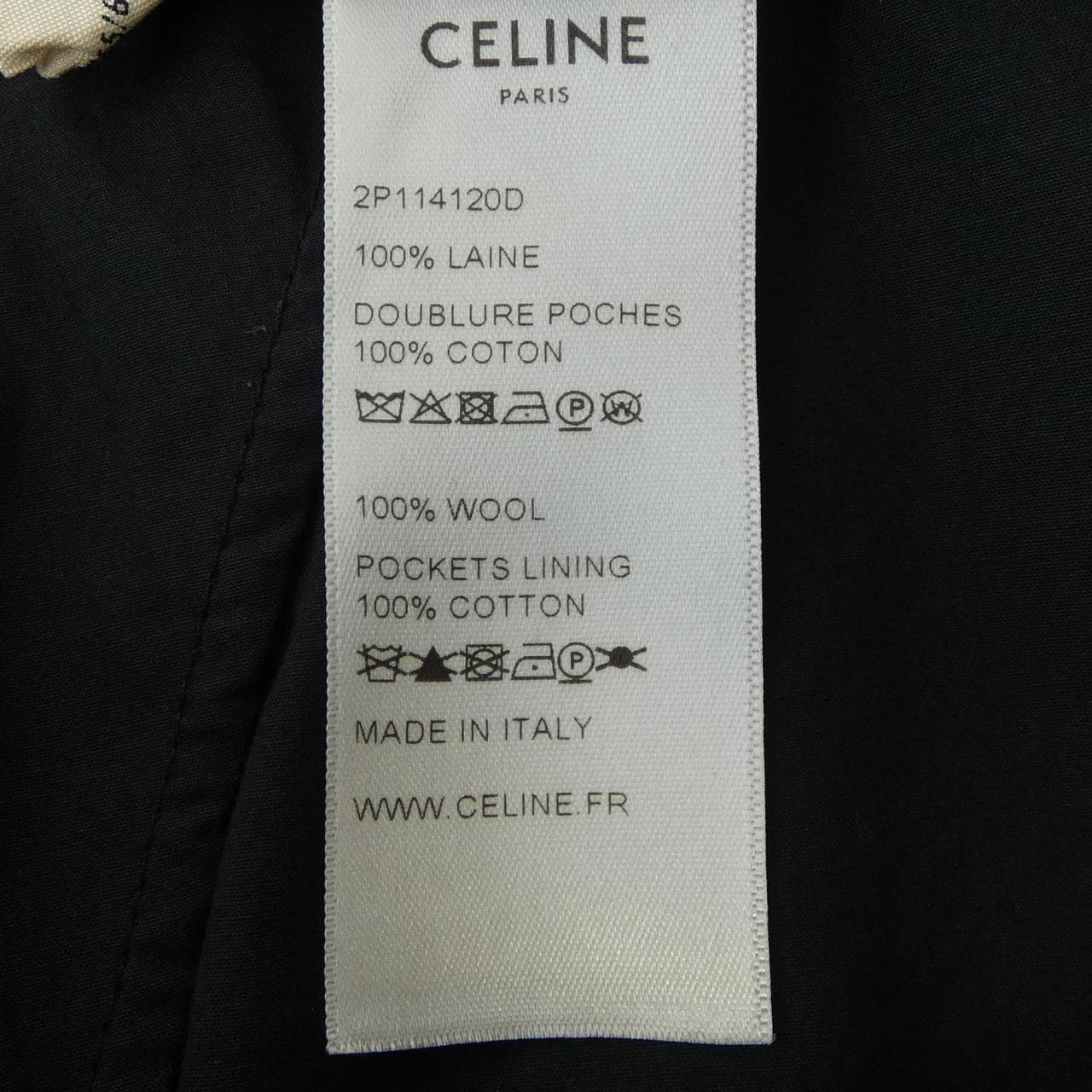 セリーヌ CELINE 2P114120D エディ期 パンツ