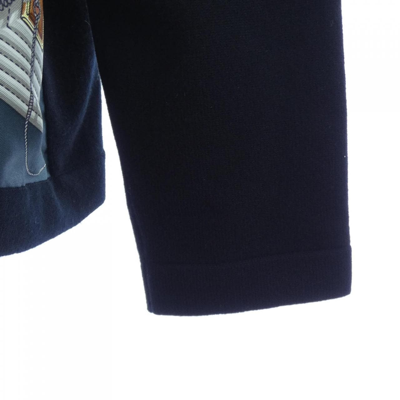 エルメス HERMES CLIC-CLAC 37-7751 ツイルレーヌ カーディガン