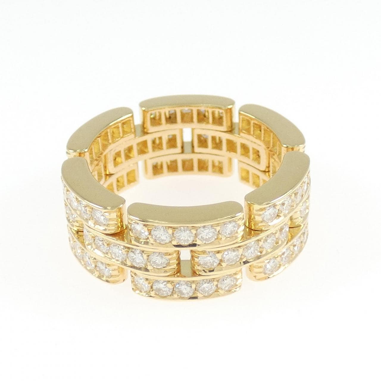 カルティエ マイヨンパンテール フルダイヤ リング