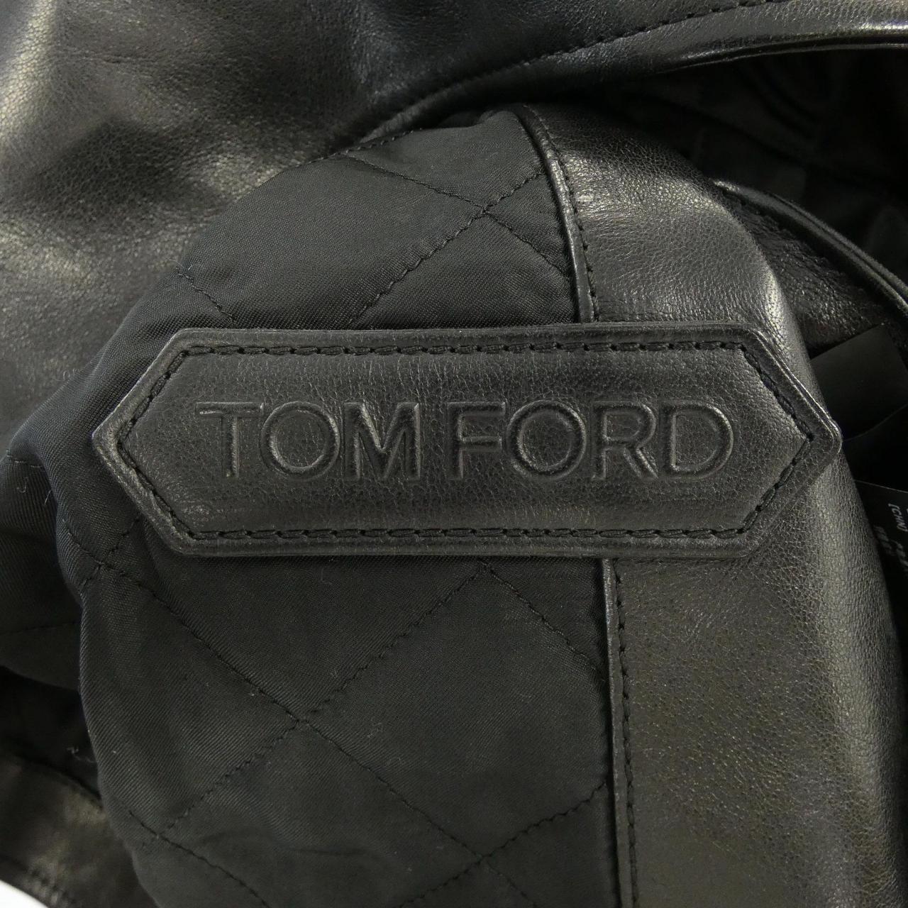 トムフォード TOM FORD BL422 TFL620 レザーライダースジャケット