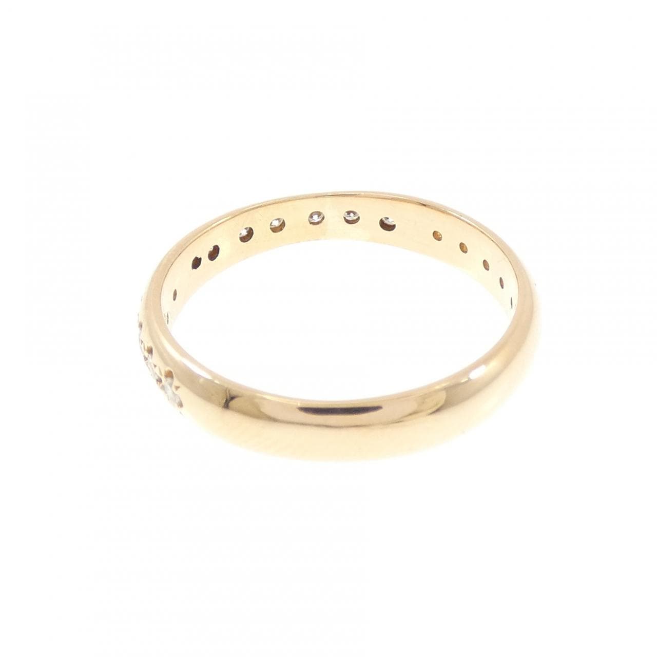 K18YG ダイヤモンド リング