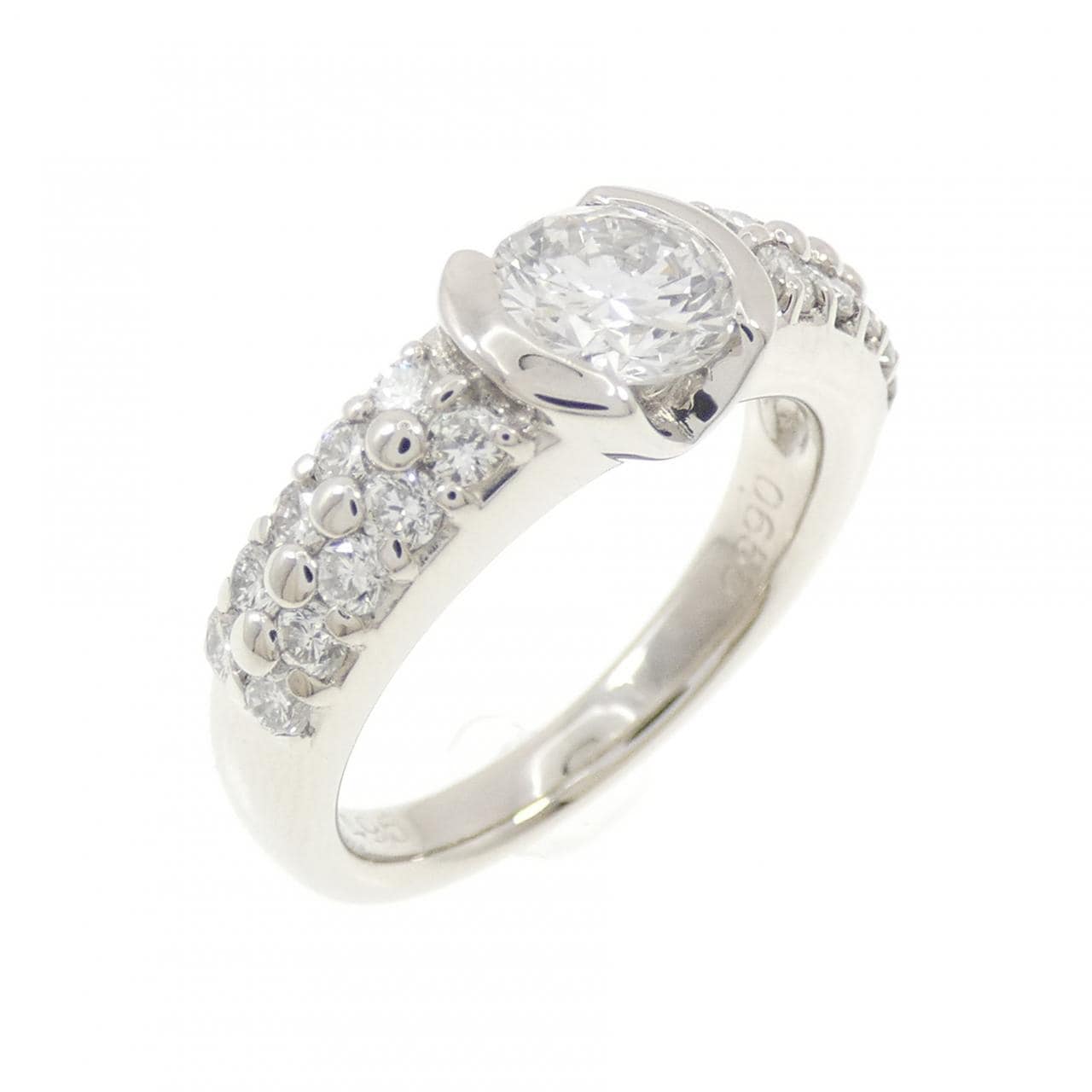 PT900 ダイヤモンド リング 0.495CT