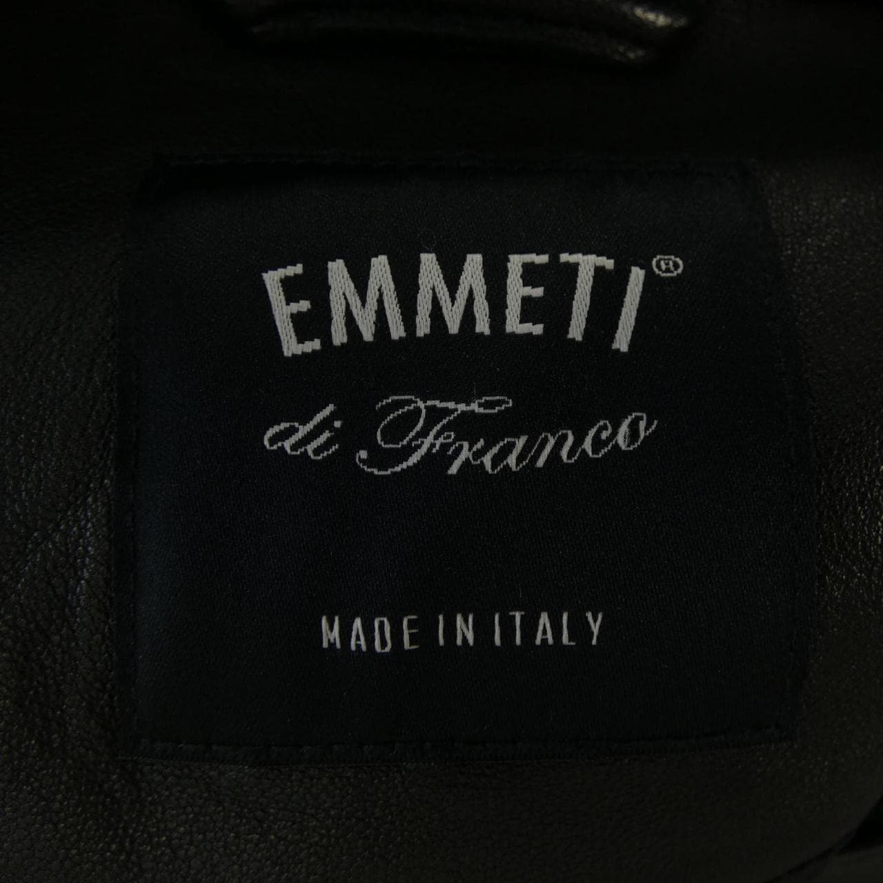 エンメティ EMMETI レザーライダースジャケット