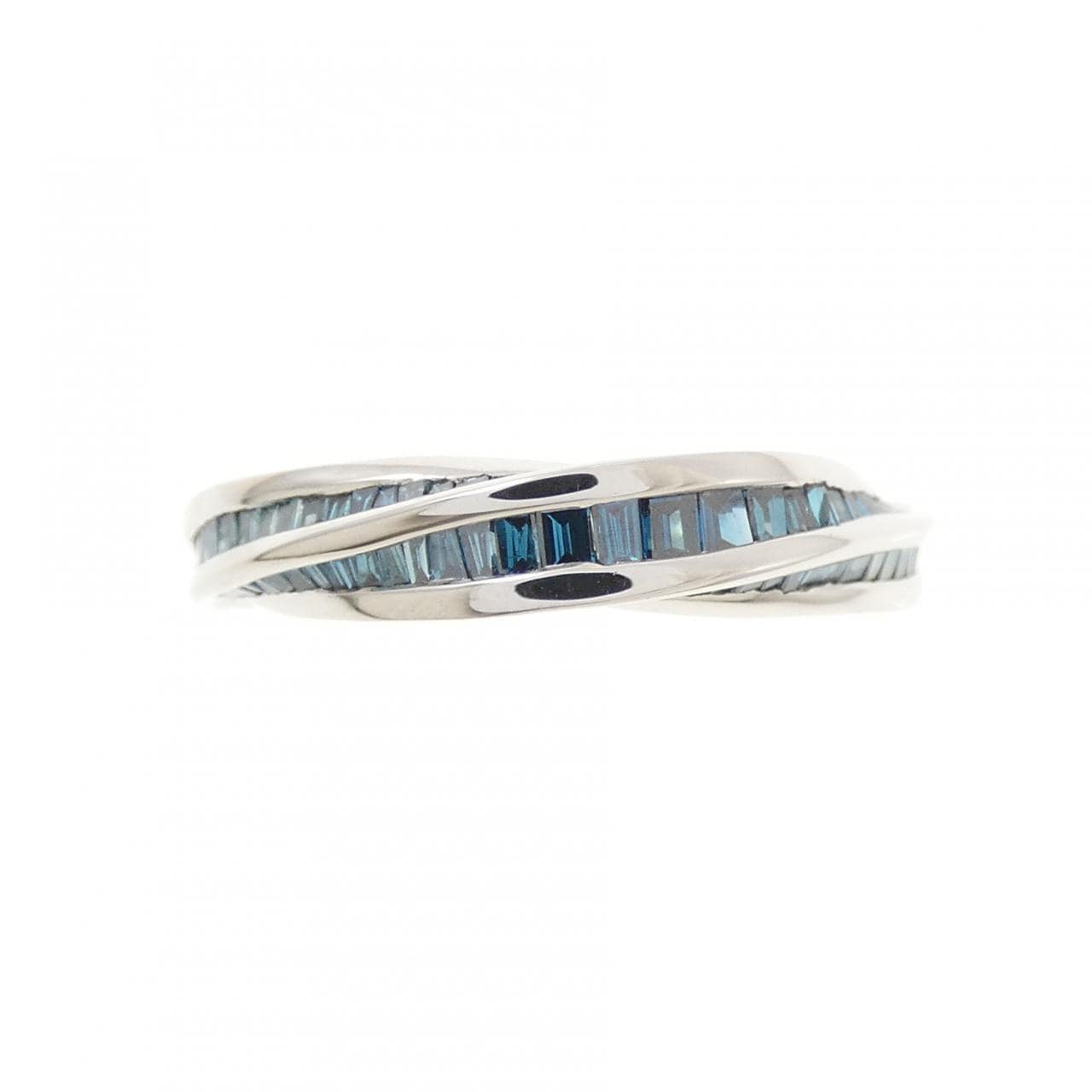 K18WG ダイヤモンド リング 0.70CT