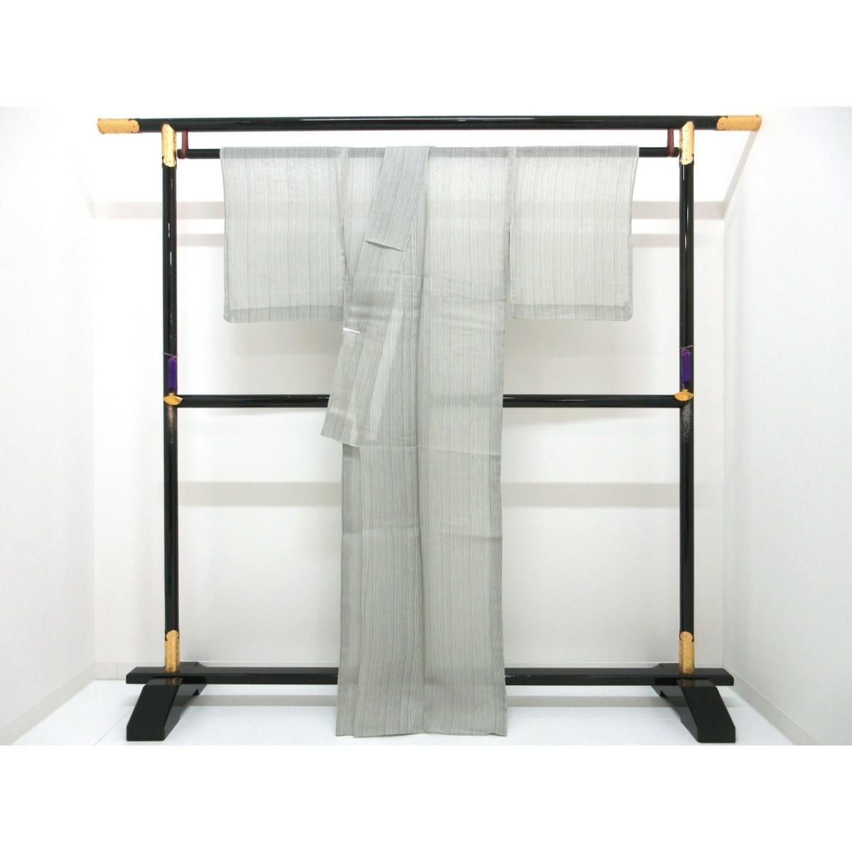 【未使用品】単衣　紗紬織