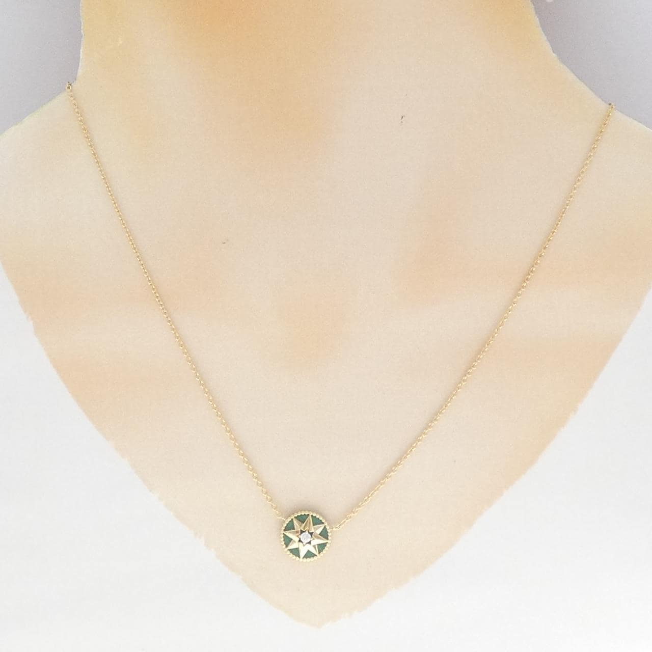 クリスチャンディオール ローズ デ ヴァン ネックレス