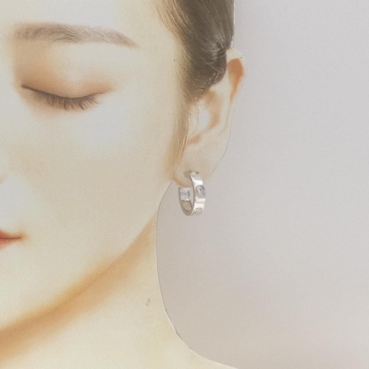 カルティエ ラブピアス フルダイヤ